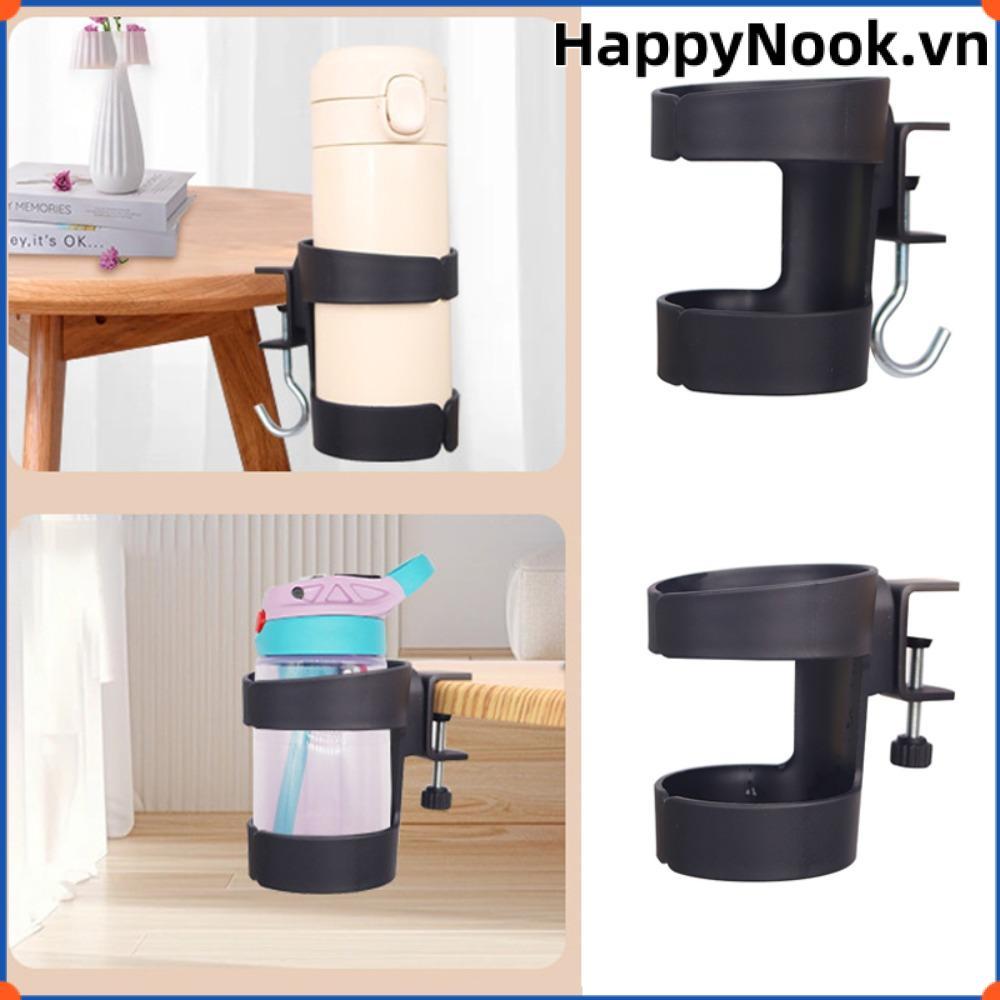 Giá đỡ cốc để bàn HAPPYNOOK, Giá đựng cốc nhựa di động, Bàn chống tràn đa chức năng Giá để đồ cố định