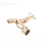 Vòi sôi chậm GE Brass, Đồng thau cổ bằng đồng có tay cầm, Vòi Petco Tap VN
