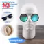 Nam Tóc Giả Hiển Thị Thẩm Mỹ Đầu Mannequin Đứng Mẫu Bọt Trắng