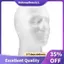Nam Tóc Giả Hiển Thị Thẩm Mỹ Đầu Mannequin Đứng Mẫu Bọt Trắng