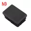 20 Chiếc Nhựa Hình Chữ Nhật Cuối Nắp 30mm x 20mm Ống Ren Chèn Chân Cao Su