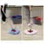 Tay cầm thay thế cây lau nhà chung Đức, Thanh thép không gỉ có thể điều chỉnh 30-58 Inch Tương thích với A