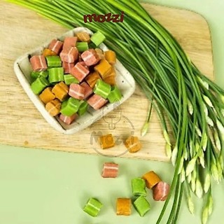 Snack cho chó Phô mai viên Bowwow (cừu cà rốt cuộn gà cá hồi sandwich snack hỗn hợp)