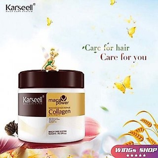 ủ tóc phục hồi collagen karseell chăm sóc tóc dưỡng tóc phục hồi hư tổn tóc hấp tóc chuyên nghiệp