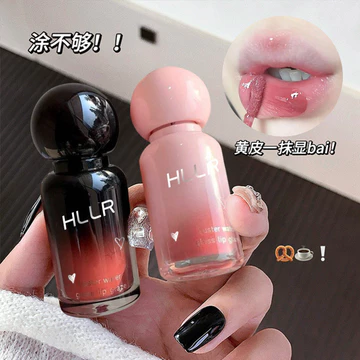 | 【his romand】 | No HLLR Qinguanliu Màu Nước Bóng Son Bóng Dưỡng Ẩm Toot Lip Không Dễ Phai Màu Không Dễ Dính Cốc Tiệc Sinh Viên Gương Son Bóng❥