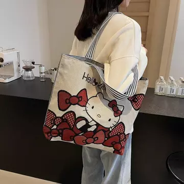 Túi Vải Dung Tích Lớn Nữ Túi Đeo Vai Thường Ngày Túi Tote Túi Tote Túi Tote Hoạt Hình Túi Vải Dung Tích Lớn Nữ Túi Đeo Vai Thường Ngày Túi Tote Túi Tote Túi Tote Túi Tote Túi Tote