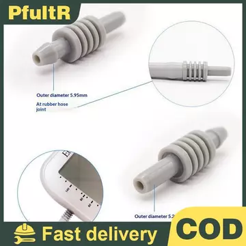 PfultR 1 Chiếc Kỹ Thuật Số Huyết Áp Theo Dõi Cánh Tay Vòng Tay Đầu Nối Ống Đơn Thay Thế Cho Cánh Tay Đo Đo Đo Huyết Áp