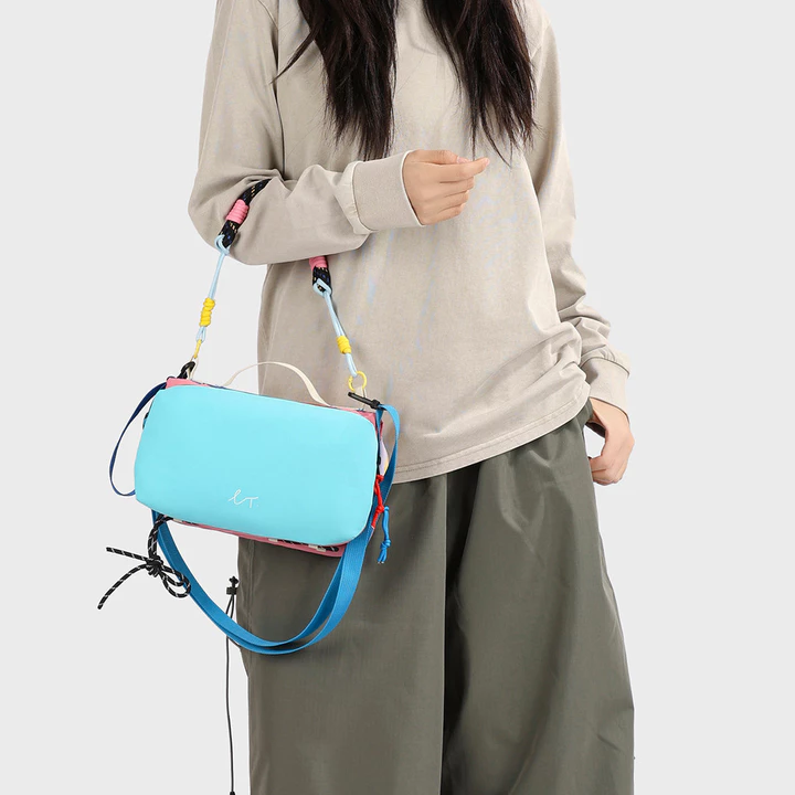 [ANCO] Túi xách nữ xuyên biên giới mùa hè 2026 Túi đeo vai Nylon Nữ phiên bản Hàn Quốc dễ thương Phù hợp với phong cách Dopamine Túi vuông nhỏ Túi đeo chéo thời – 3