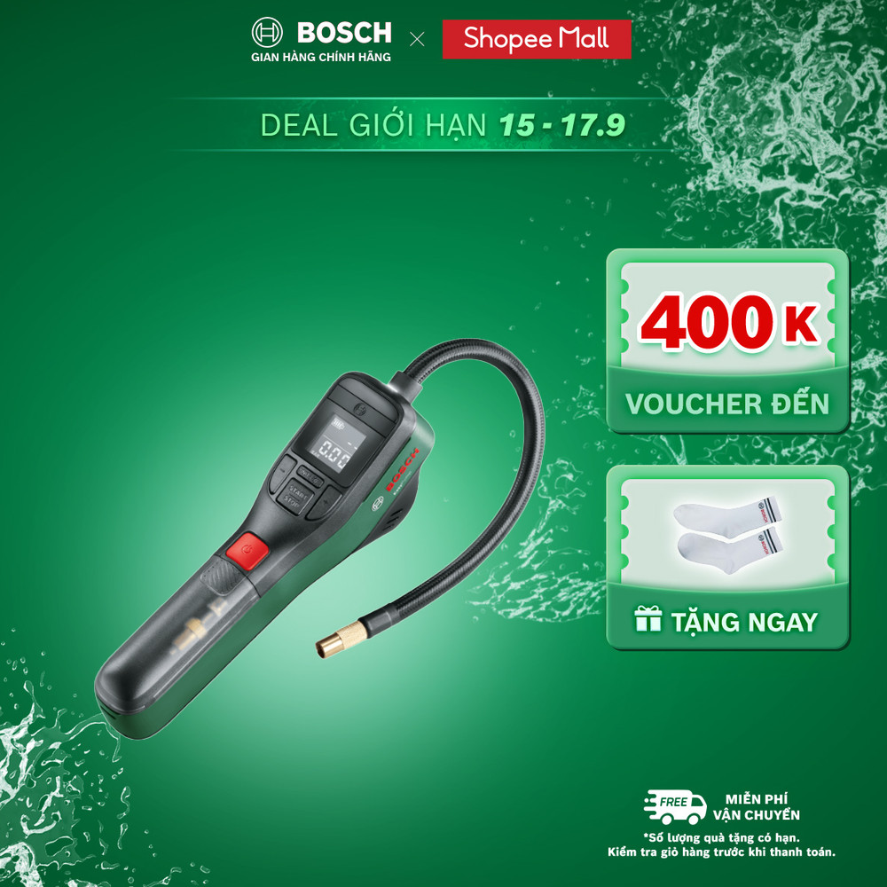 Máy bơm hơi cầm tay đa năng Bosch