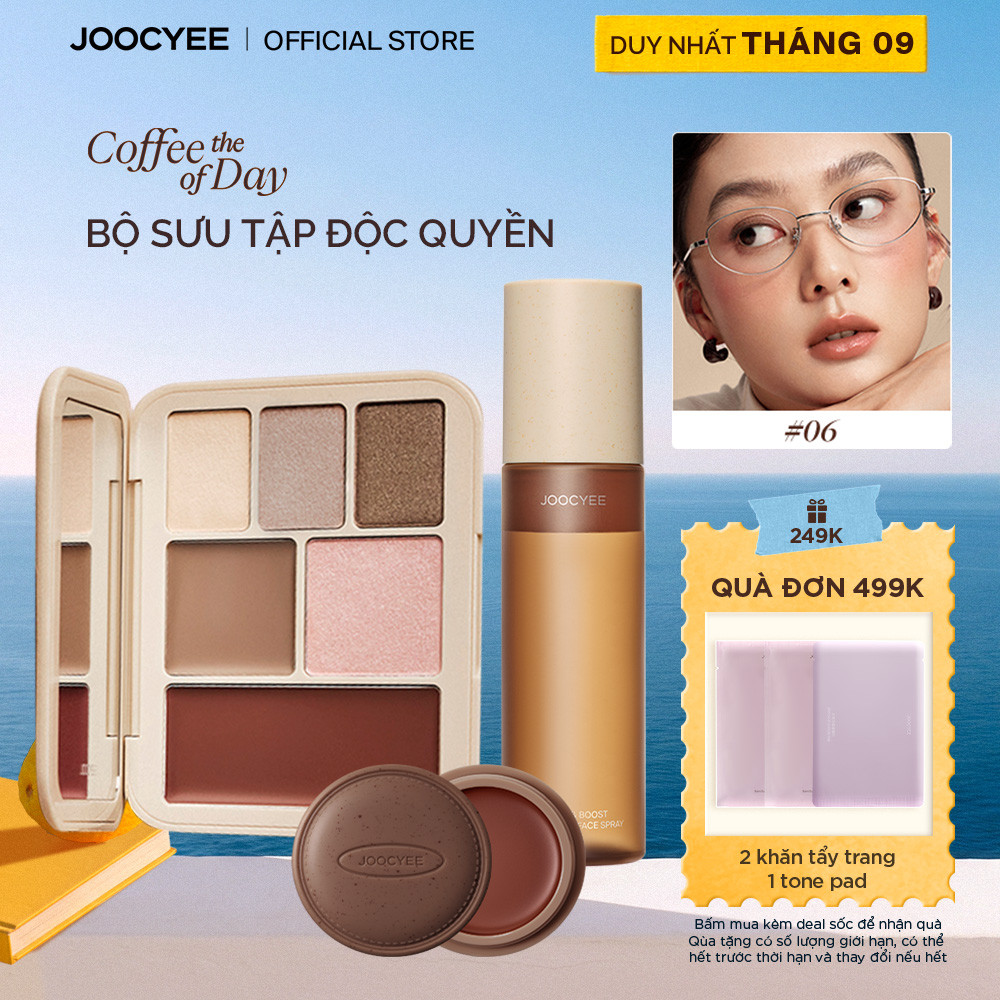 [NEW COLLECTION] Bộ Sưu Tập Cà Phê  - Bảng tra điểm đa năng LOOKBOOK, son môi và xịt dưỡng da  - COFFEE OF THE DAY (COTD)