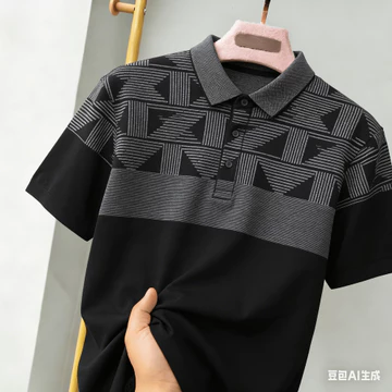 Nam Polo Áo Sơ Mi Nam Quần Áo Công Sở Phong Cách Thường Ngày Áo Polo Tối Giản Quần Áo Áo Áo Polo Áo Quá Khổ Họa Tiết Retro Ngoài Trời Dạo Phố 40a