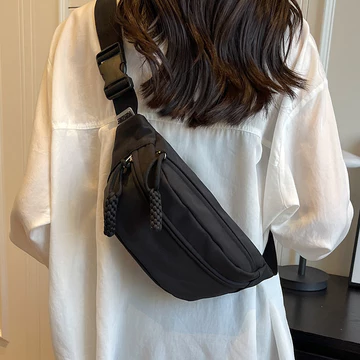Women's Minimalist Canvas Crossbody Bag