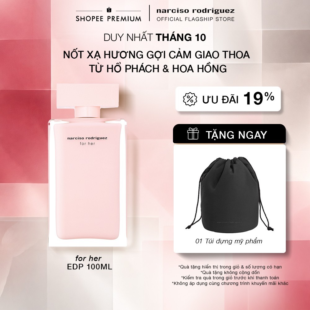 Nước Hoa nữ Narciso Rodriguez For Her Eau De Parfum 100ml