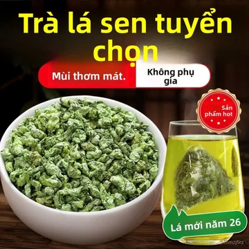 Trà lá sen hạt pha lạnh tuyển chọn ăn được trà lá sen hoa sen pha uống