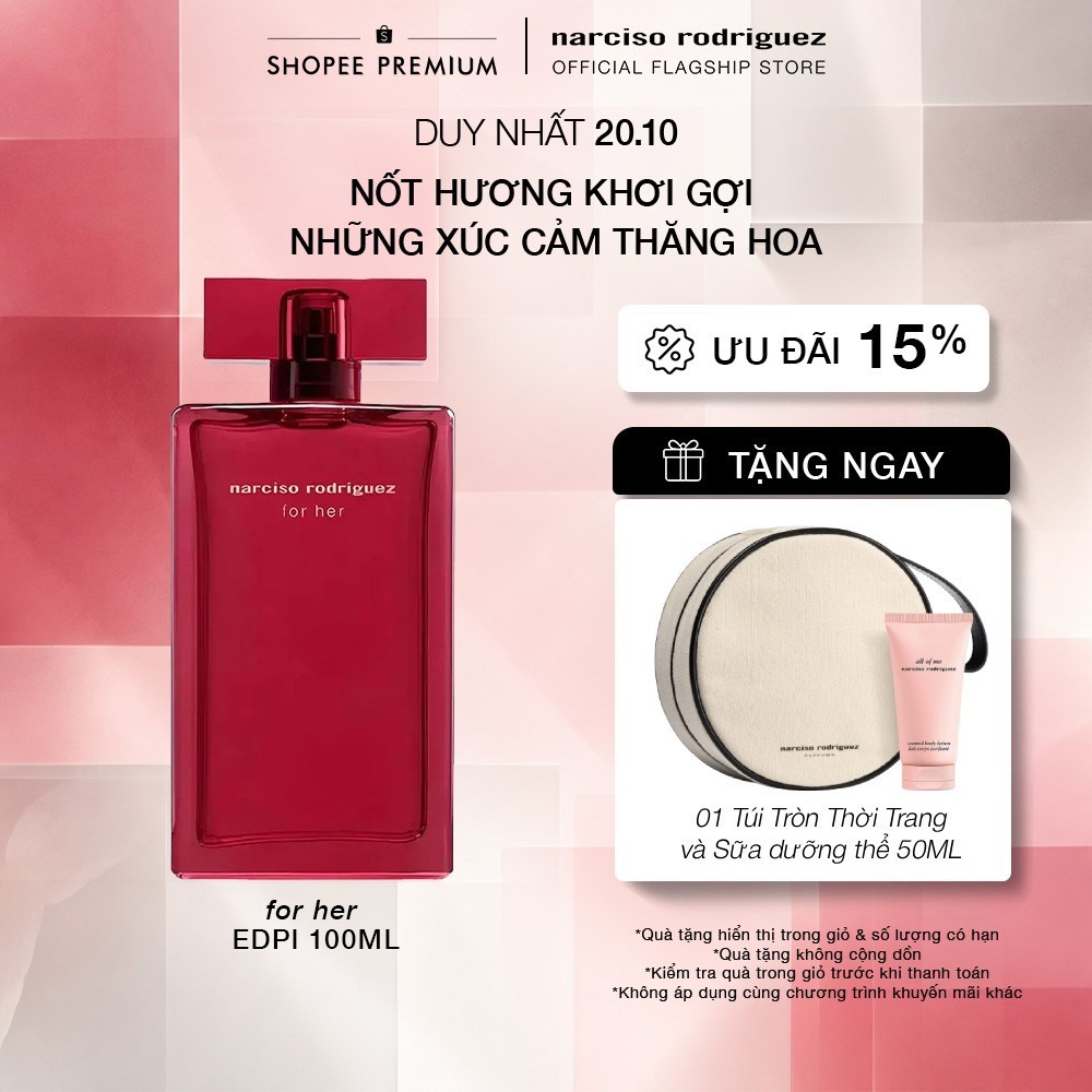 Nước Hoa nữ Narciso Rodriguez For Her Eau De Parfum Intense 100ml