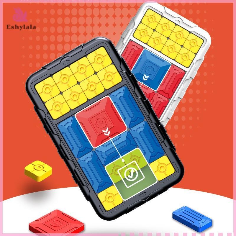 1 Bộ Thử thách Huarong Road Brain Teaser Câu đố trượt Tư duy logic Tương tác Khối trượt Bảng não Trò chơi Quà tặng trẻ em [MỚI]