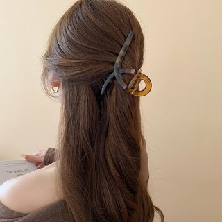 Kẹp tóc phong cách cổ điển với họa tiết da báo và hình cá mập - Phụ kiện tóc thời trang cho nữ
