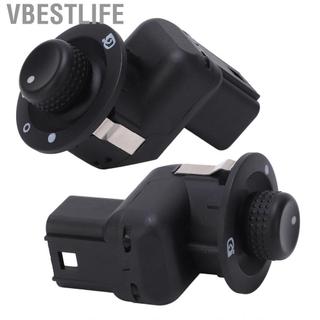 VBESTLIFE Công tắc điều khiển gương chiếu hậu chỉnh điện 8200676529 Thay thế cho Captur 2013-On Clio MK4 2012-On Modüs 2007-2012 Bộ điều chỉnh cửa điện Facelift