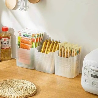[ Mẫu mới ] Combo 3 hộp đựng thực phẩm trong suốt để cánh tủ lạnh, chất liệu nhựa siêu bền