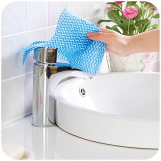[Mẫu mới] Cuộn giấy lau bếp nhiều màu sắc, chất liệu vải không dệt, 50 tờ/cuộn - đa năng, tiện dụng