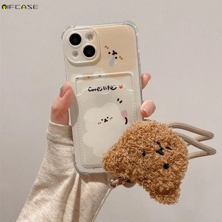 Tương Thích Cho Samsung Galaxy S25 Edge S24 S23 S22 S21 Plus FE + Note 20 Ultra 5G 4G Vỏ Điện Thoại Có Dây Đeo Sang Trọng Gấu Hoa Hộp Đựng Thẻ Dễ Thương