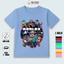 Áo Thun Trẻ Em ROBLOX, Vải Poly Thái Mặc Mát và Dầy Dặn, Có Size Trẻ Em Và Người Lớn, KING COTTON