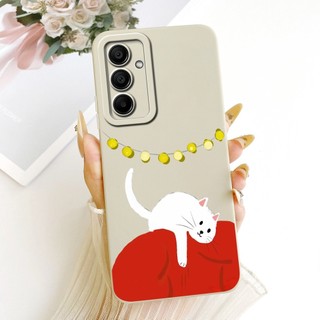 Vỏ Chống Sốc Cho Samsung Galaxy A36 5G Ốp Lưng SM-A366B Mới Hoạt Hình Dễ Thương Mèo Mềm Silicon Dành Cho Samsung A56 SM-A566B Vỏ