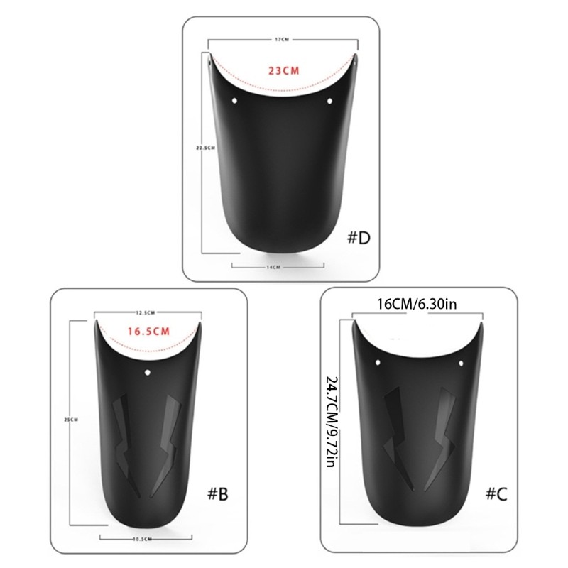 FENDER HIk Universal Motorbike Kéo dài phía trước để mở rộng chắn bùn cho chắn bùn chắn bùn Spla