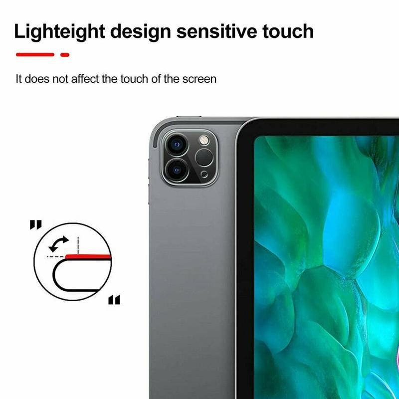 1-3 Chiếc Cho iPad Pro 12.9 11 2024 2025 2022 2020 2021 Chất Lượng Cao Full Cover HD Ống Kính Máy Ảnh Kính Cường Lực Phim Cho iPad Pro112.9 Pro11 Ốp lưng Bảo Vệ Cản Ống Kính