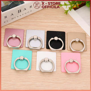Nhẫn dán lưng điện thoại Iring, giá đỡ chống rơi xoay 360, móc đeo điện thoại nhiều màu Đen, Xám, Đỏ, Vàng, Hồng GDDTIR