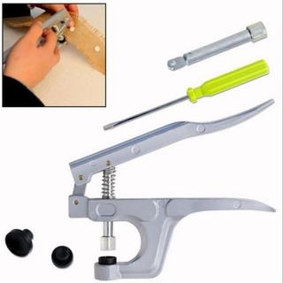 Bộ kìm bấm cúc đa năng - 4 chi tiết, lắp cúc nhựa thủ công, tặng 10 bộ cúc