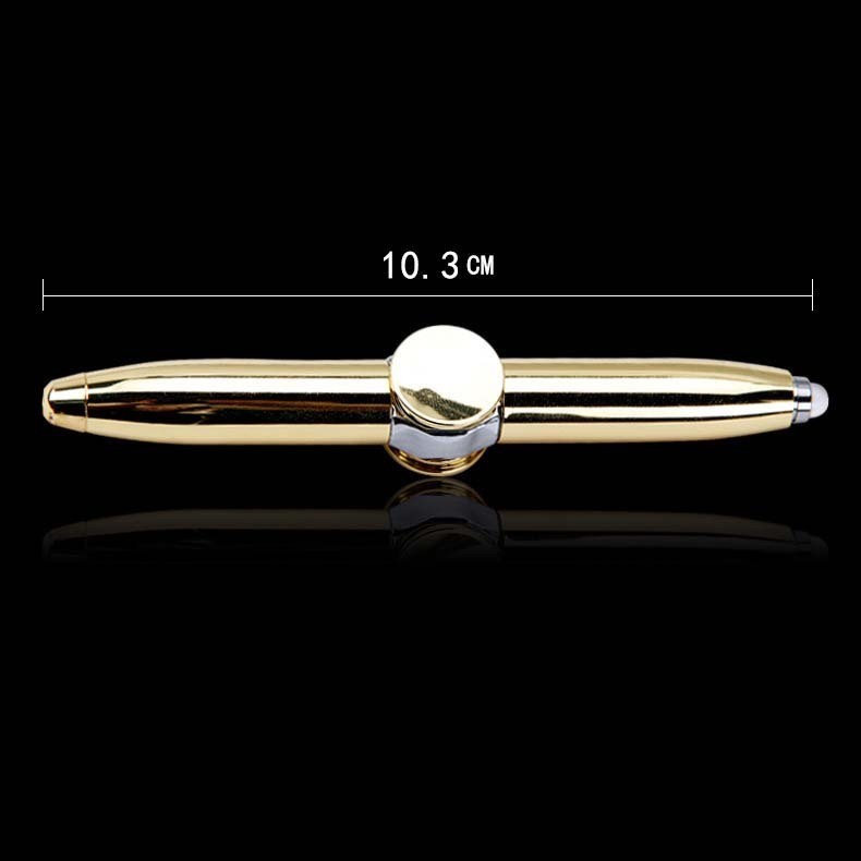Bút xoay kim loại, vừa học vừa giải trí，bút quay，Con Quay Fidget Spinner