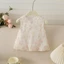 ✿ Váy không tay 2 mảnh Hàn Quốc cho bé gái Váy thêu thỏ dễ thương mùa hè bằng vải Cotton thoáng khí