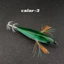 PYCOU 5 Mồi Jig mực, Kích thước 5,5cm 5 Cái mỗi bộ Mồi Eging, Kính râm UV phát sáng Thiết kế phát sáng Móc ô sắc bén Mồi mực nước mặn cho mực