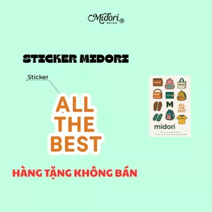 STICKER TÚI VÍ NHỎ XINH XẮN | MIDORI STUDIO