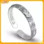 VFZ Retro s Pixiu Charms Vòng Tay Nam Bạc 925 Thiết Kế Đơn Giản Phong Cách Trung Hoa Độc Đoán Mở Lắc Tay Trang Sức Louislifecool