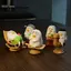 GCDHome Ngộ nghĩnh Little Liu Du Lắc Xe Đồ Trang Trí Tượng Hoạt Hình Little Liu Du Trang Trí Xe Dễ Thương Bộ Sưu Tập Xe Bobblehead Hình HOT