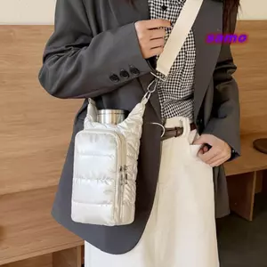 Túi đựng chai nước SAMO, Túi phía trước Giá đỡ chai nước Nylon, Dây đeo vai thời trang Túi đeo vai Chai nước Túi đeo du lịch