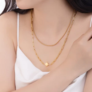 Dây liền mặt nữ Stellar mạ vàng cao cấp, trẻ trung, hiện đại, phù hợp đi tiệc đi chơi - DOJI