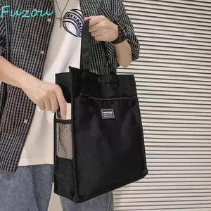 Túi Tote Nam FUZOU, Túi Đeo Vai Vải Dung Tích Lớn Thường Ngày, Vải Oxford Bền Thời Trang Chống Thấm Nước Nhẹ Túi Xách Unisex