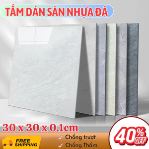Miếng Dán Sàn PVC Vân Đá LUMERA HOME Tự Dính 30x30cm Chống Nước Chống Trơn Trang Trí Phòng