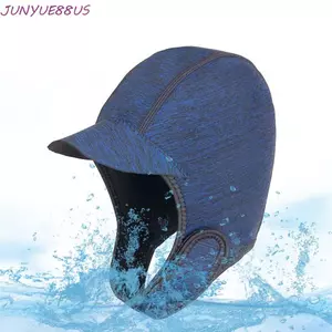 JUNYUE88US Mũ Lặn Nam Nữ Thoải Mái 2 Mm Lặn Mũ Trùm Đầu Mũ Bảo Hiểm Đồ Bơi Mũ Chống Nắng Ngoài Trời Đi Biển Lướt Sóng Mũ Bể Bơi