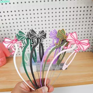 QEARY Perler Hạt Tải Kim, 2.6mm Brogue Cầu Chì Hạt Bút Kim, In 3D Kim Đơn Thanh Lịch Tinh Tế Perler Hạt Nhíp Trẻ Em