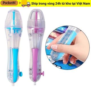 Bút định vị hạt POCKETN, dụng cụ gắp hạt thủ công 2.6mm, thiết kế cầm nắm công thái học, hỗ trợ làm dự án thủ công DIY với hạt Perler Hama