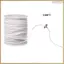 1 Cuộn 200Feet / 61Meter Nến Trắng bấc Cotton Nến Dệt bấc cho Vật liệu làm nến DIY Lõi sáp không khói