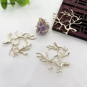 Bigapple Cây Nhánh Đế Dây Ren Mặt Dây Cho Cameo DIY Trang Sức Làm Phụ Kiện RDG