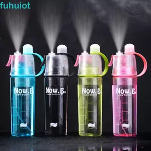 Bình Nước FUHUIOT, Với Ống Hút Drinkware Cốc Xịt Uống, Xịt Sáng Tạo 600ML Xịt Chống Rò Rỉ Bình Nước Đi Bộ Đường Dài