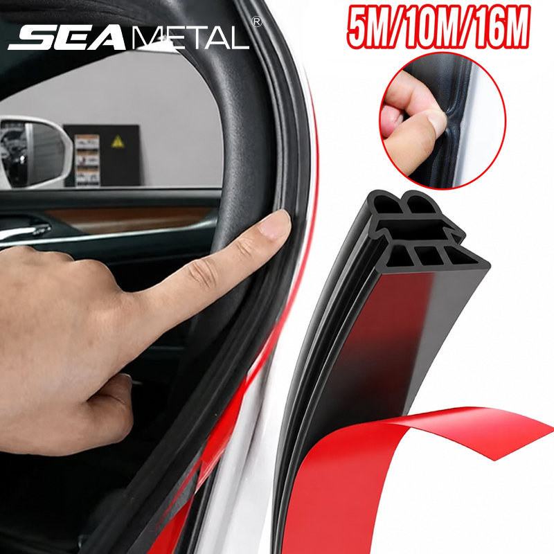 SEAMETAL Dải cao su ô tô dán cửa capo cốp xe giảm ồn chống rung chống bụi chống nước