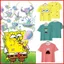 Spongebob Bob Áo Thun Cosplay Trang Phục Ngắn Tay Áo Patrick Ngôi Sao Trang Phục Tee Hoạt Hình Plus Kích Thước Anime