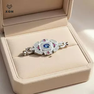 DIY Trang Sức Sửa Chữa Mở Rộng Bule Mạ Đồng Đá Quý Ngọc Trai Trang Trí Dây Chuyền Áo Len Phụ Kiện Để Làm Vòng Tay Nelace Handmade [Mina]